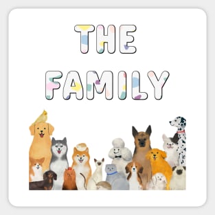 The Family - Humorous Sticker